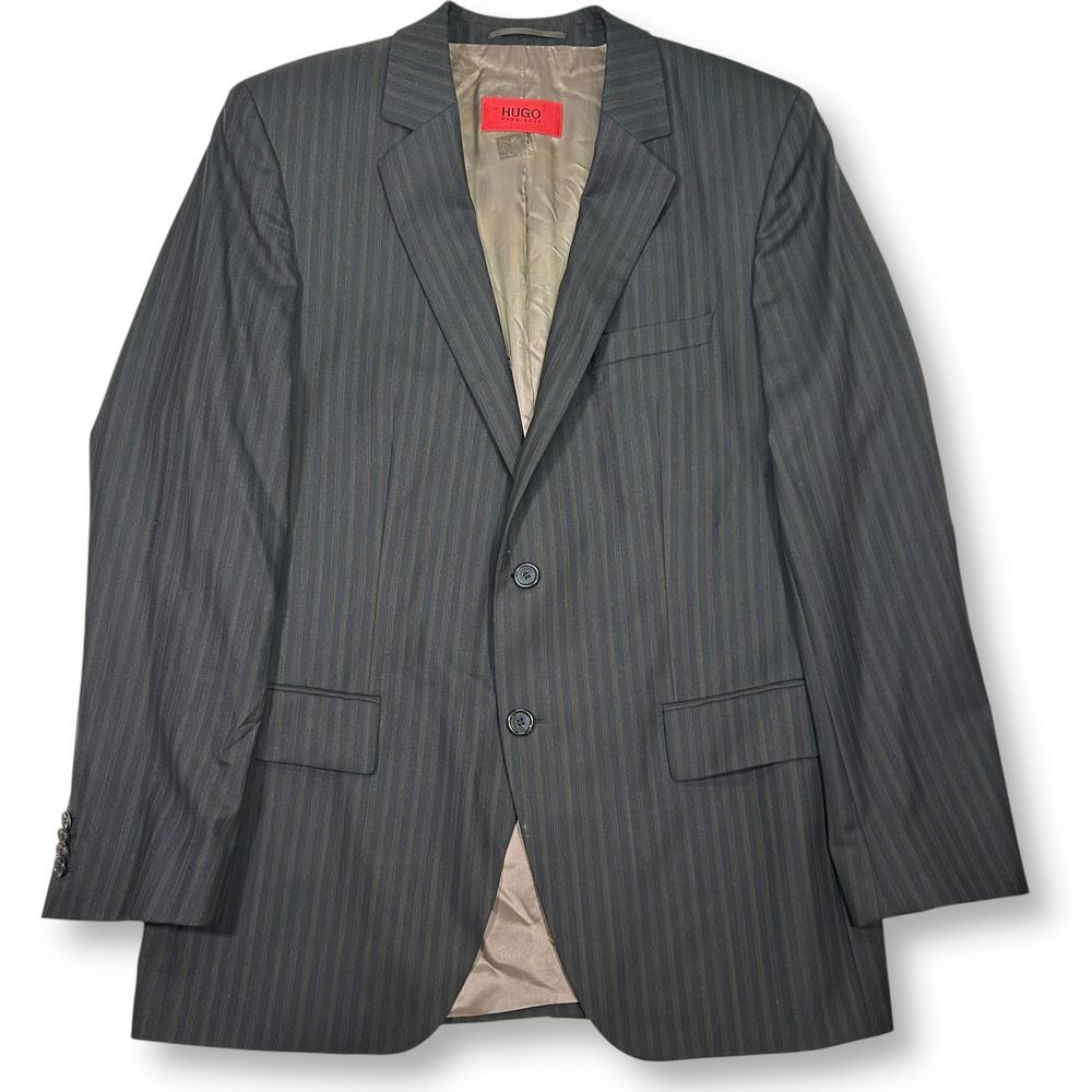 Hugo‎ Hugo Boss Wool Aamon/Hago Slim Fit Suit Jacket Blazer Mens 50 (US 40R)